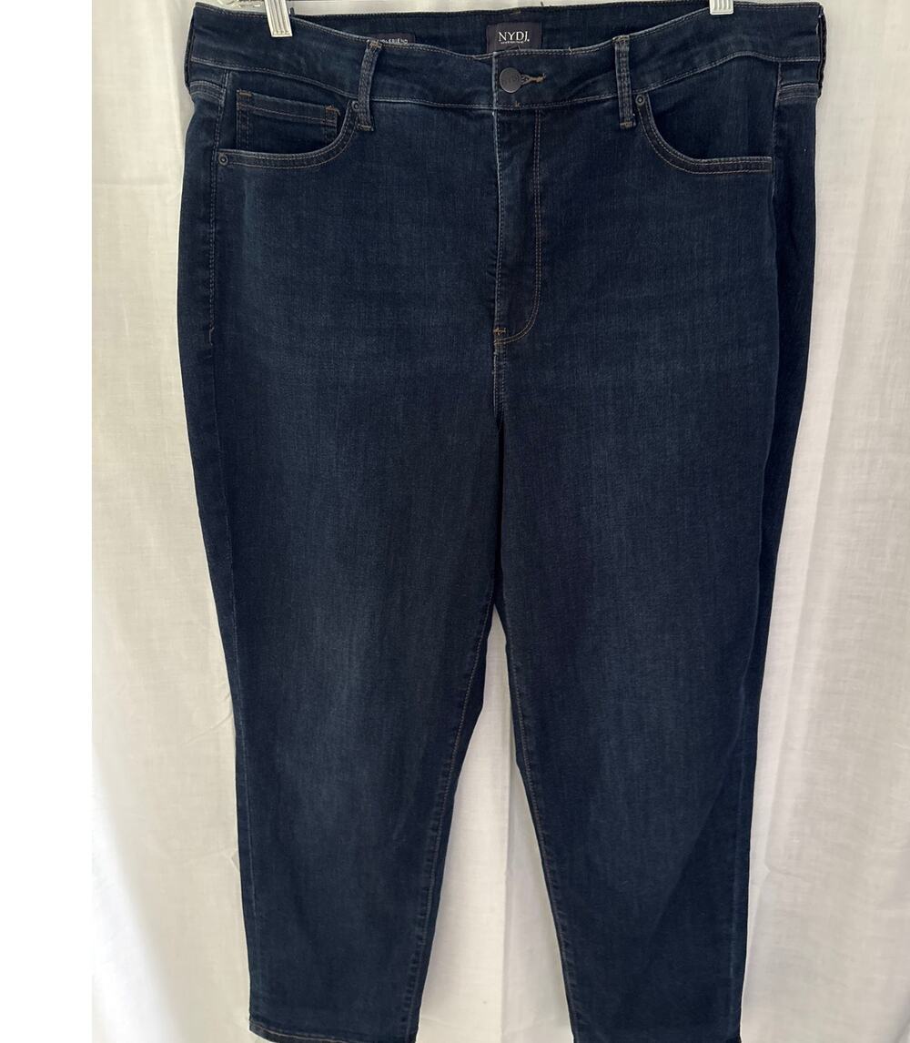 NYDJ Margot Girlfriend Lift Tuck Cool Embrace Jeans Size 14WP